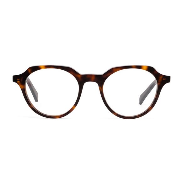NEW CELINE ROUND HAVANA BROWN EYEGLASSES, CELINE EYEWEAR - Picture 2 of 3